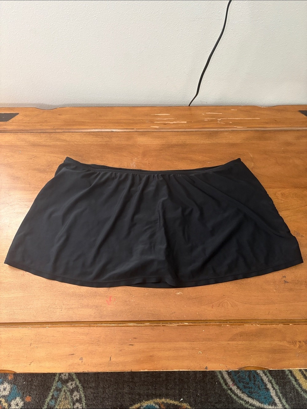 Catalina Black Swim Skort Size 3X